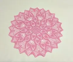 *P19*14✿レース編み✿(ピンク色)