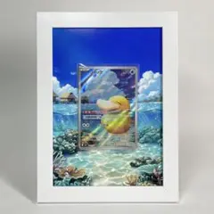 【コダック AR】ポケカ額縁 フォトフレーム ディスプレイ　MEGAドリームex