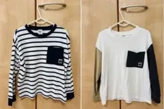 branshes 長袖カットソー 2枚セット 120cm