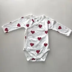 PETIT BATEAU ベビー ロンパース 6m/67cm 前開き