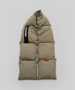 topologie ブラック ダウンマフラー Puffer Scarf - メルカリ