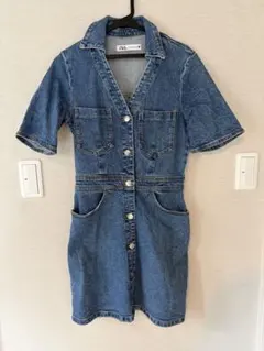 ZARAデニムワンピース