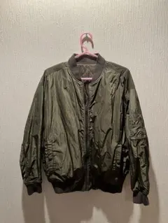 オリーブグリーン MA-1ジャケット リバーシブル