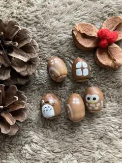 ハンドメイド　どんぐりアート　アソートパック　アソート　5個入　　　J
