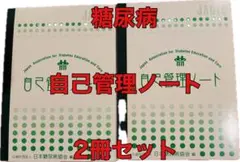 糖尿病 血糖値 自己管理ノート 2冊セット 複写式