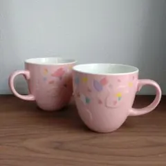 STARBUCKS　 マグ2個　ペア　さくら　桜