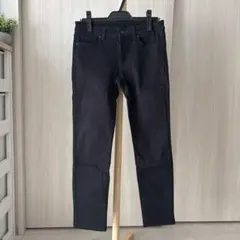 UNIQLO ブラック　スキニーデニム　レディース