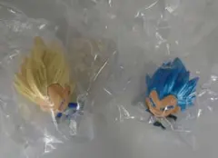 ドラゴンボール　超戦士フィギュア　ベジータ　セット　ゴッド　スーパーサイヤ人3