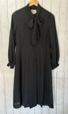 ロマン吉忠　ブラックワンピース　13号　卒業　入学