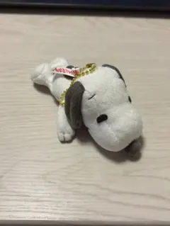 스누피 봉제인형 마스코트 열쇠 고리