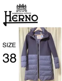タグ付き★イタリア製　HERNO　ダウンコート　44 タグ付き☆イタリア製 HERNO ダウンコート 44 - メルカリ