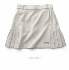 8YARDS サイドタックプリーツスカート スモークバーガンディ - メルカリ