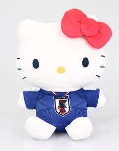ワールドカップ サッカー 日本代表 サンリオ キティ ぬいぐるみ - メルカリ