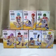 黒子のバスケ　フィギュア　一番くじ　プライズ　まとめ売り 黒子のバスケフィギュアシリーズ 黒子＆赤司＆テツヤ2号＆クリア