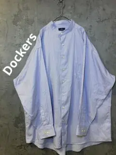 Dockers ドッカーズ　メンズ　スタンドカラーシャツ　ビッグサイズ　XXL