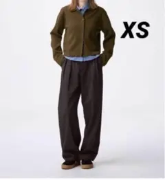 GU チノバレルレッグタックパンツ　XS