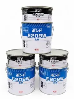 コニシ ボンド E208S 主剤2kg×4缶・硬化剤1kg×4缶 未使用 - メルカリ