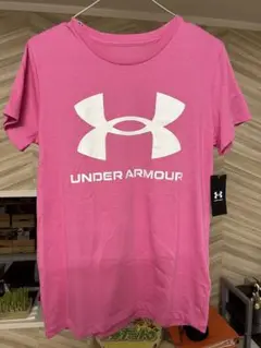 アンダーアーマー Lサイズ　Tシャツ　レディース　ピンク