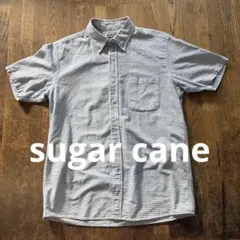 SUGAR CANE 半袖 ボタンダウンシャツ ストライプのサムネイル