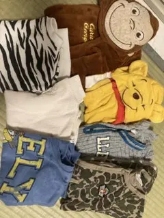 ベビー服 ロンパース カバーオール まとめ売り 7点セット