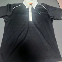 PUMA ブラック ポロシャツ