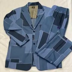 【極稀少 Lサイズ上下】Needles 21SS パッチワーク セットアップのサムネイル