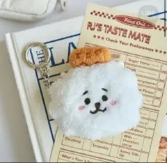 BT21 RJ ぬいぐるみメジャーキーホルダー(RJ THE FOODIE)