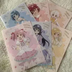劇場版 魔法少女まどかマギカ まどマギ クリアファイル ローソン　全6種類