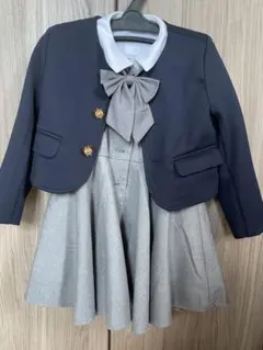 女の子フォーマルドレス 115-120cm 卒園式、入学式、シンプル