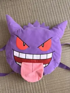 ポケットモンスター ゲンガー 顔型ぬいぐるみリュック　舌出しver