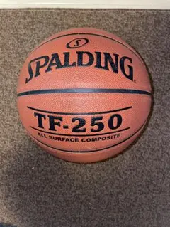 SPALDING TF-250 7号バスケットボールとバッグ