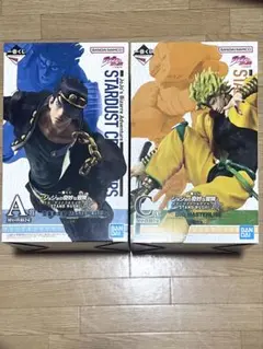 ジョジョ 一番くじ スタンドラッシュ A賞承太郎 C賞DIO フィギュア