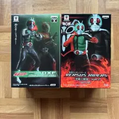仮面ライダー フィギュア 2種セット DXF VERSUS RIDERS - メルカリ