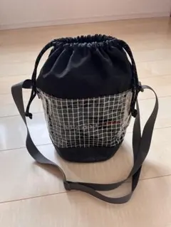 niko and.. メッシュショルダーバッグ ブラック