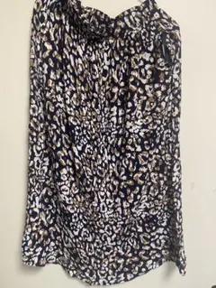 ヒョウ柄フレアスカート Mサイズ