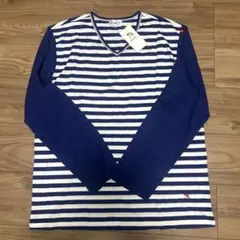 Arnold Palmer M ストライプ長袖カットソー