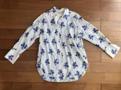 ZARA 花柄 長袖シャツ XS