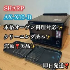 完動❣️美品✨SHARP ヘルシオ AX-X10-B ウォーターオーブン レンジのサムネイル