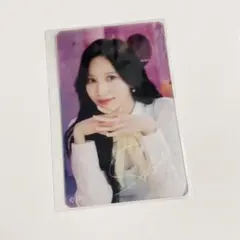 TWICE JYP ポップアップストア 購入特典 クリアカード ミナ