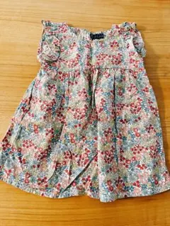 花柄　ワンピース　サイズ100