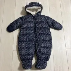 プチバトー 星柄防寒ロンパース オシャレベビー 60 新生児 - メルカリ