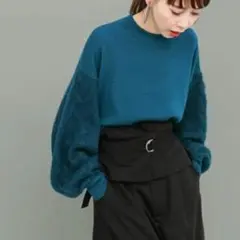 KBF アーバンリサーチ　 長袖ニット　ボリュームスリーブ