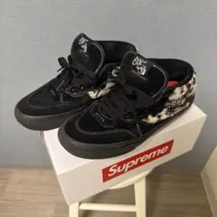 supreme VANS HalfCab スエードレオパード柄 スニーカー30㎝ supreme VANS HalfCab スエードレオパード柄 スニーカー30㎝ - メルカリ