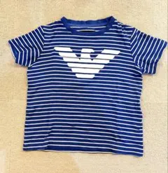 EMPORIO ARMANI アルマーニ　青 Tシャツ　106cm 4Aのサムネイル