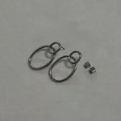 mimi33 フープ ピアス シルバーのサムネイル