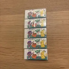 ポケットモンスターMONO消しゴム5個セット