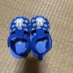 ミッフィー キッズ サンダル ブルー 16cm
