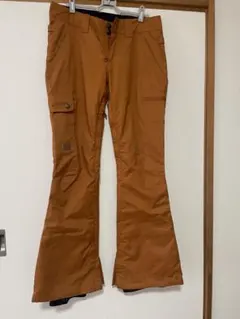 DC スノーボードウェア フレアパンツ オレンジ　Sサイズ