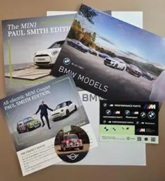 【匿名配送】BMW MINI カタログ ステッカーセットのサムネイル