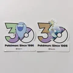 ポケモン30周年 ステッカー